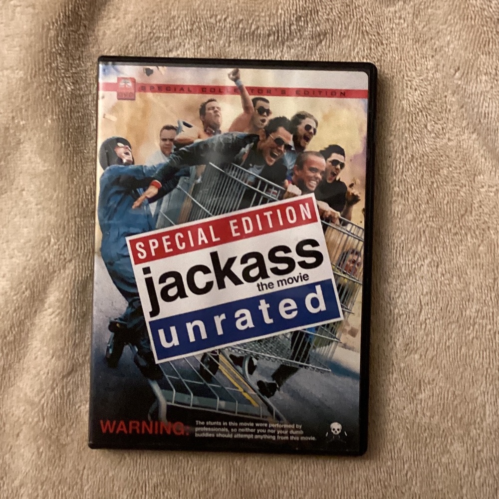 Jackass the movie Special Edition Unrated DVD Special Collector’s Edition